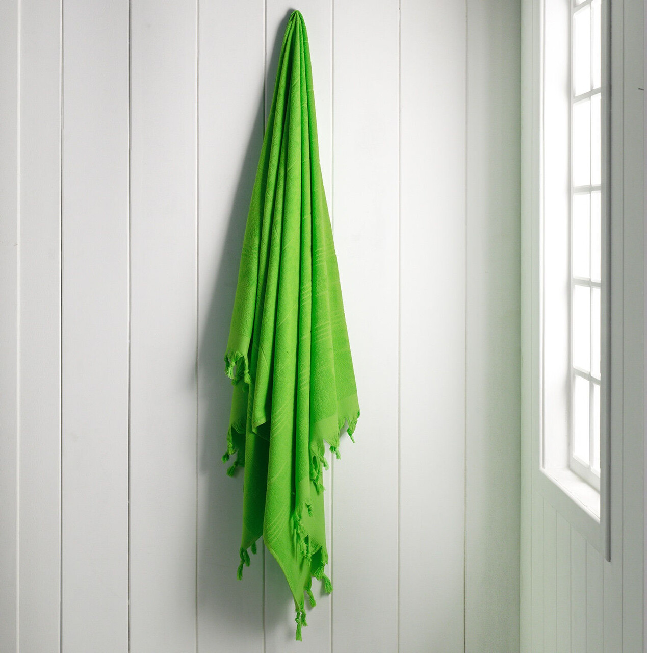 Prosop de plaja, L'essentiel Maison, Monaco, Verde - imagine 3